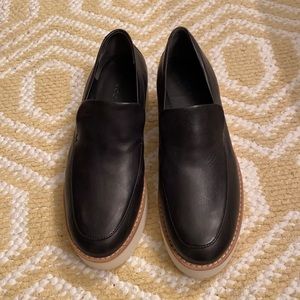 NEW Vince shoes leather double decker